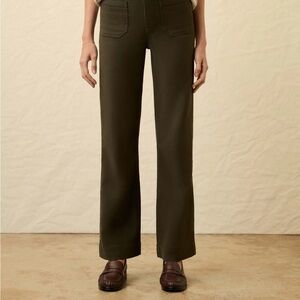 Faherty Stylish Olive Green Pants